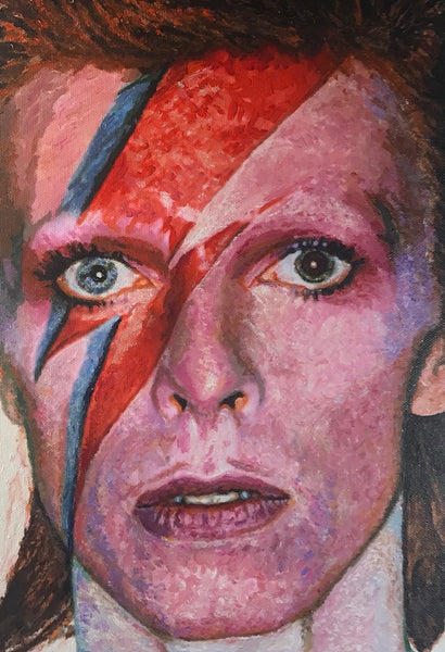 David Bowie Acrylic on Canvas Original Painting - NOW ACCEPTING OFFERS - DM for Pricing or Private Viewing