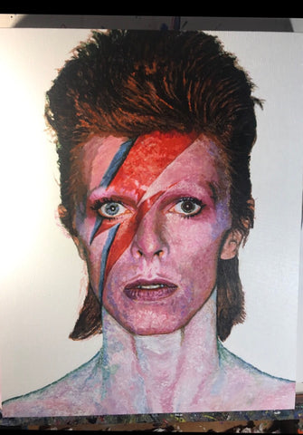 David Bowie Painting