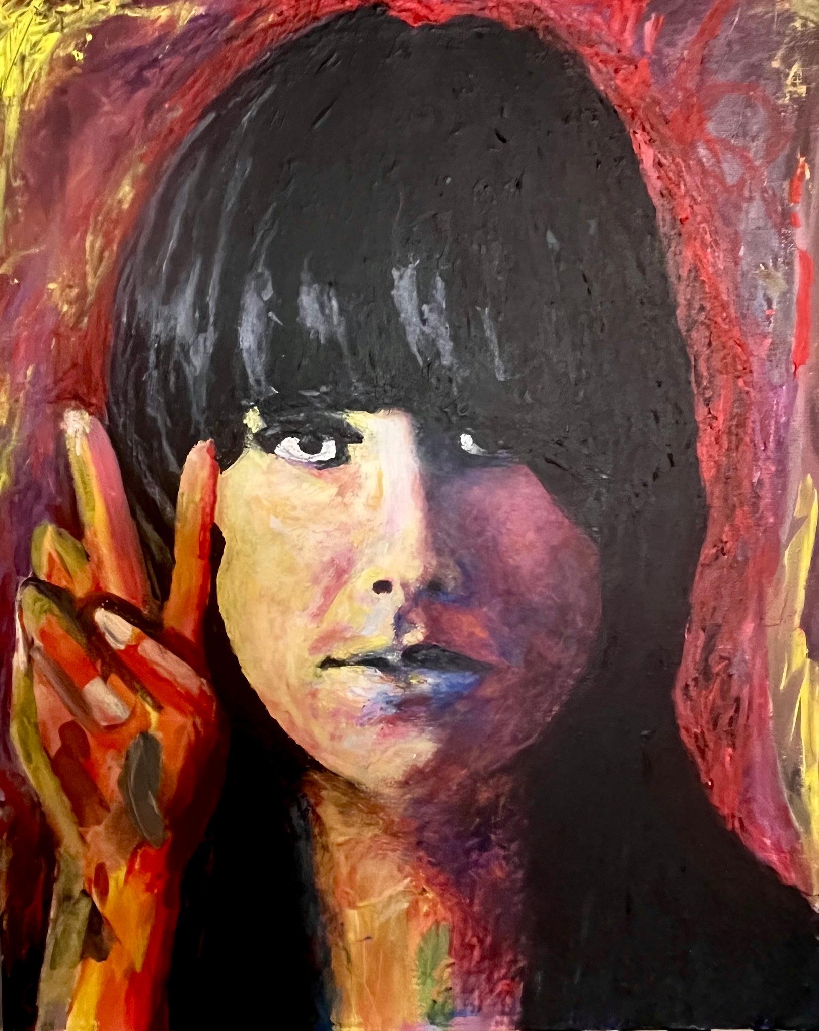 Grace Slick Peace Painting
