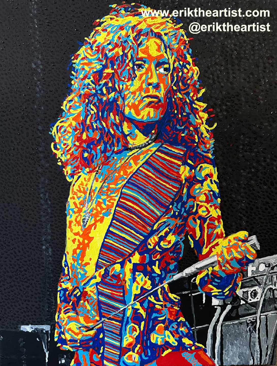 Robert Plant Painting