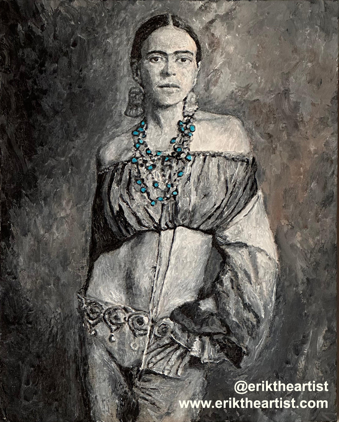 Frida Kahlo Painting