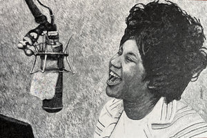 Aretha Franklin Canvas