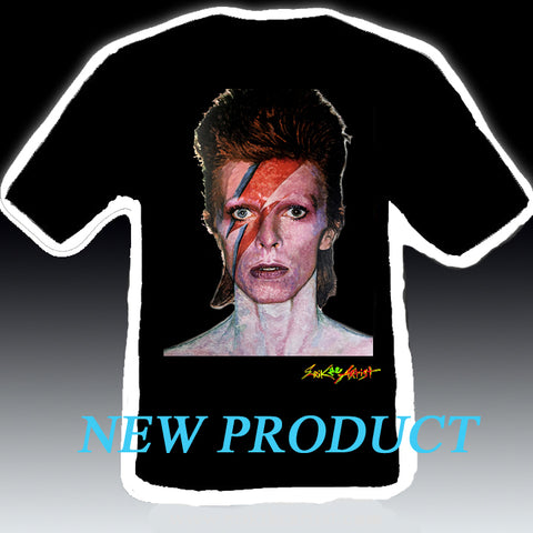 David Bowie Painting T-shirt NEW ITEM