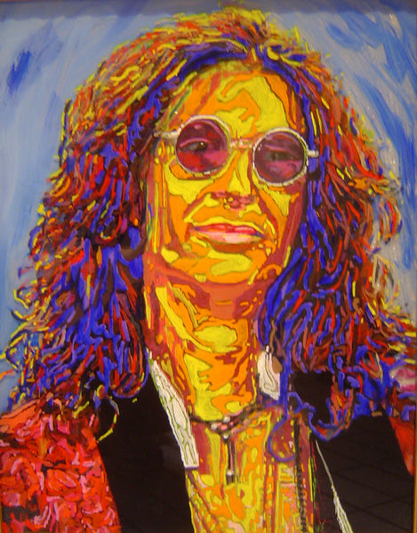 Howard Stern oil on glass Original Painting - NOW ACCEPTING OFFERS - DM or EMAIL for Pricing or Private Viewing