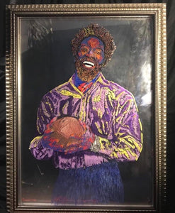 Ed Reed Painting limited edition of #20 hand assembled framed