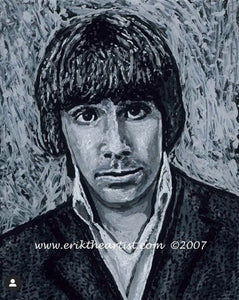 Keith Moon The Who 16"x20" Canvas Painting Special