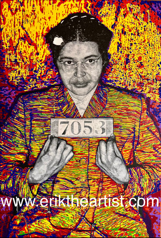 NEW Rosa Parks Painting (5 Sizes)