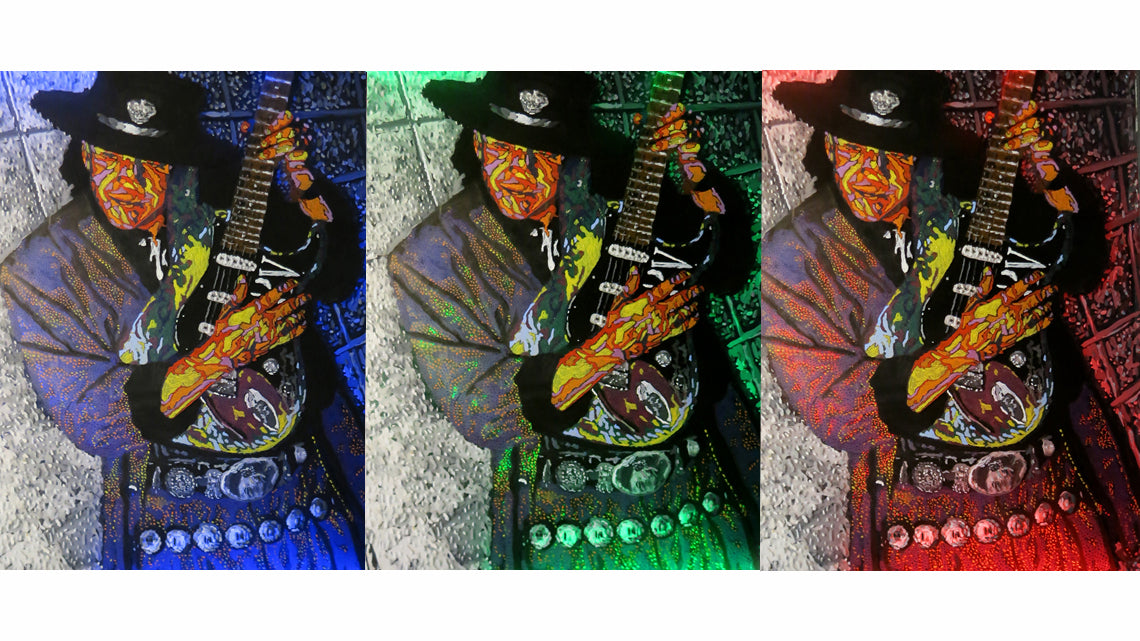 Stevie Ray Vaughan Original Painting - NOW ACCEPTING OFFERS - DM